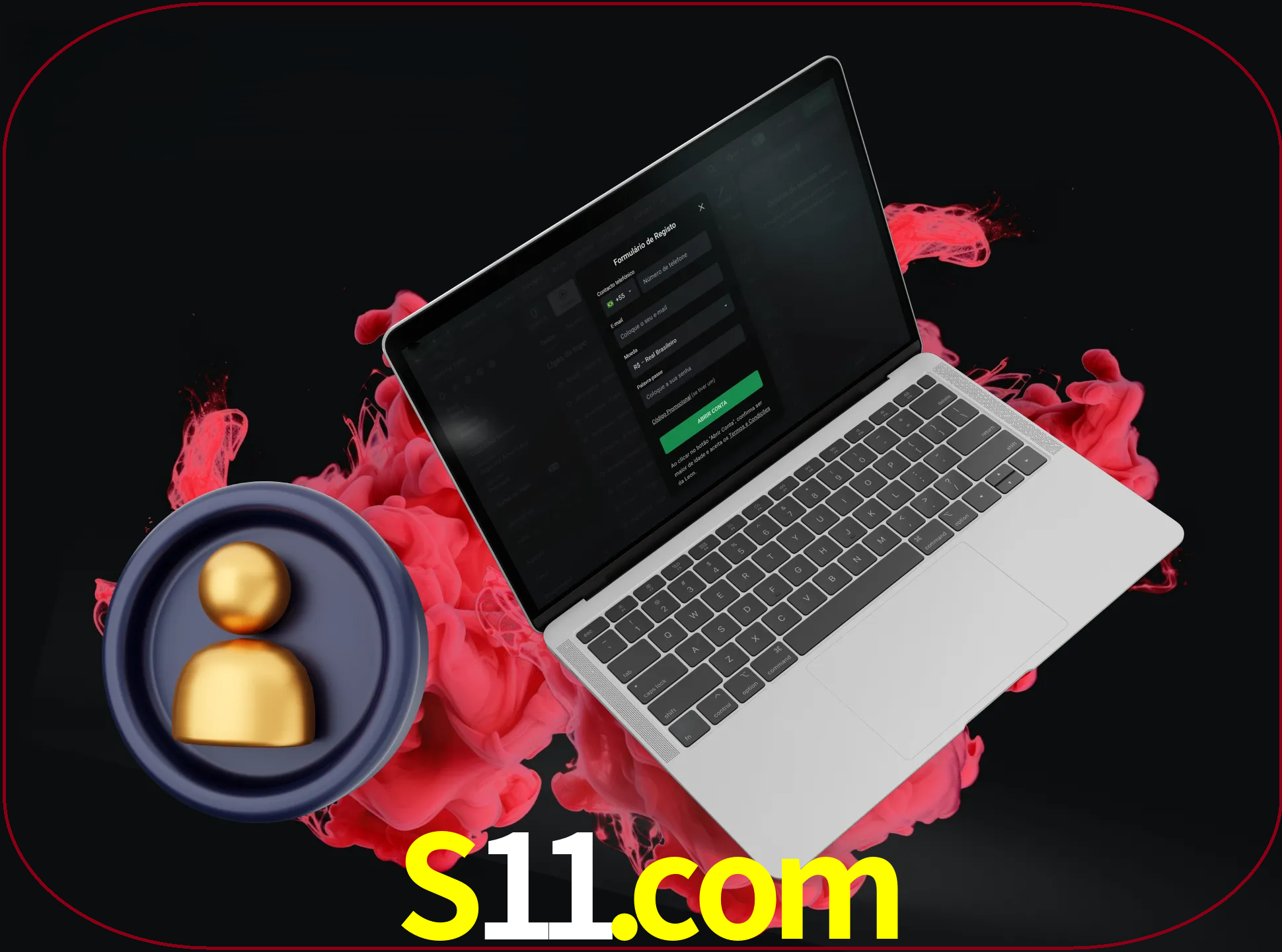 No cabeçalho do site s11, clique no botão que o levará a um formulário especial onde terá de introduzir as suas informações actuais.